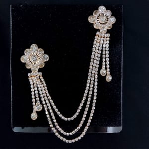 Wedding Brooch In Stones For Mens