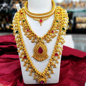 Heavy Traditional Maharashtrian Jewellery Combo