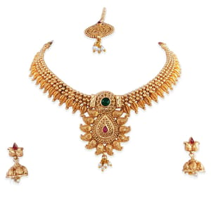 Wedding Jewellery- Short Necklace For Wedding Wear