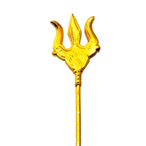 Trishul/Parshu Ideal for Ganesh and Gauri Ornaments