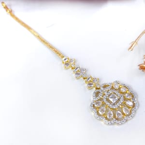 Maang Tikka/Bindi AD Stoned For Brides