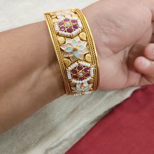 Rajputi/Rajwadi Kada Unique Designer