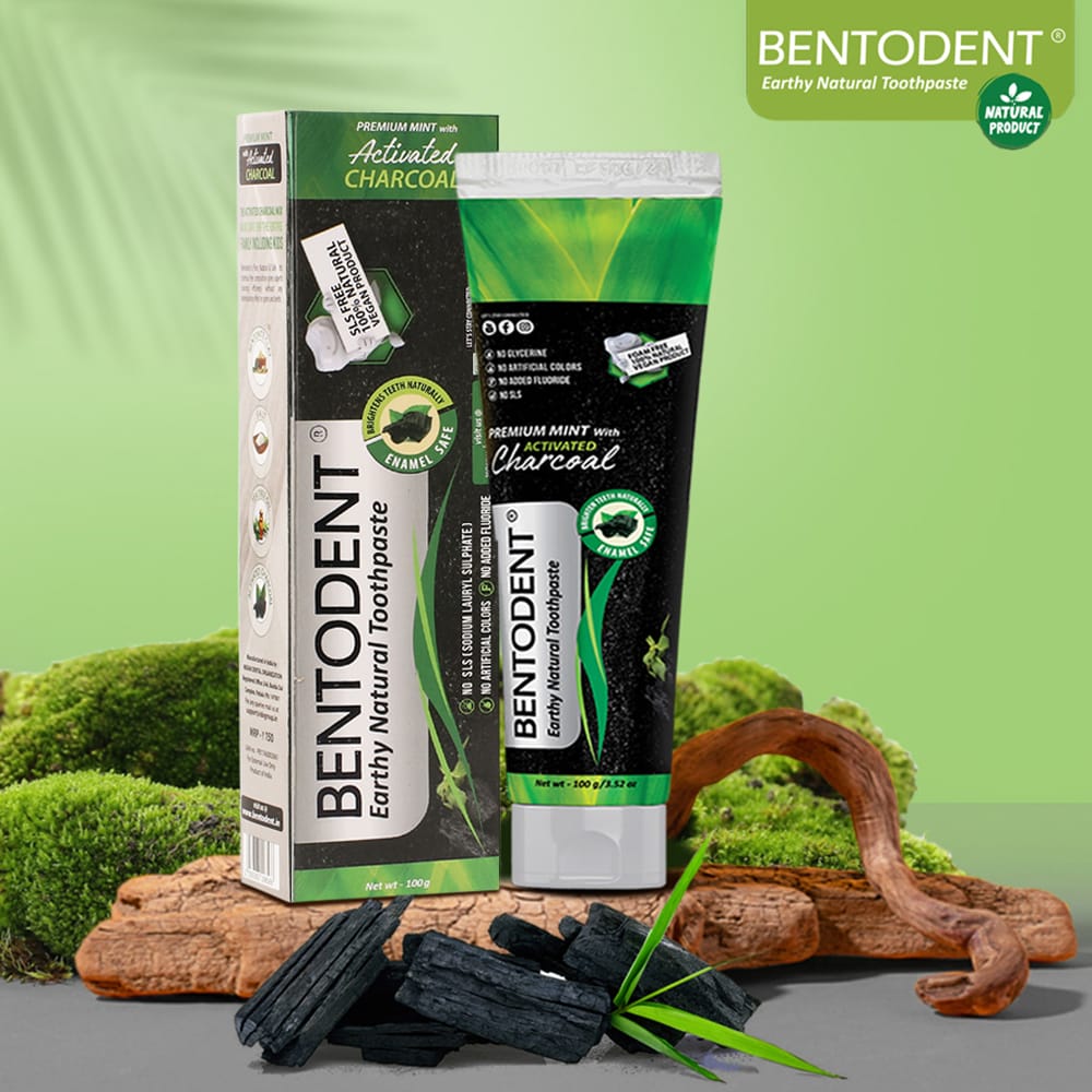 Bentodent Activated Charcoal Toothpaste