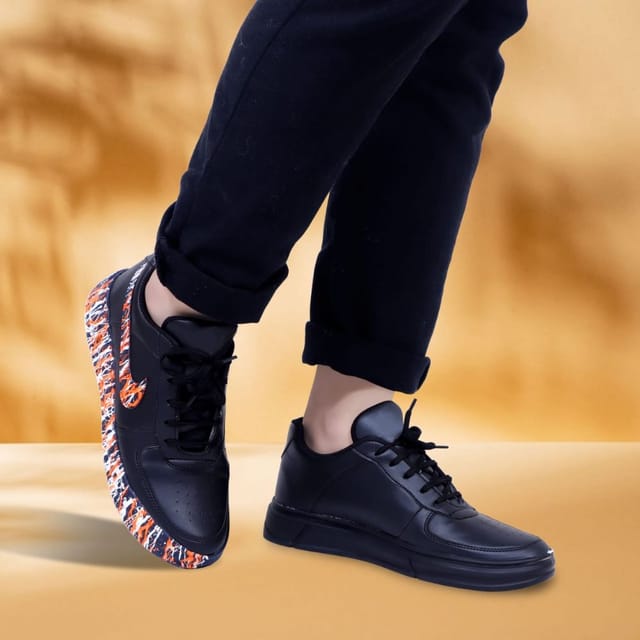 Buy Richale Stylish Black Shoes For Men Online 0137