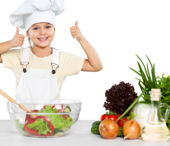 kids cooking
